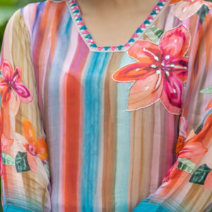 Tropical Radiance Printed Kurta Set - Image 2