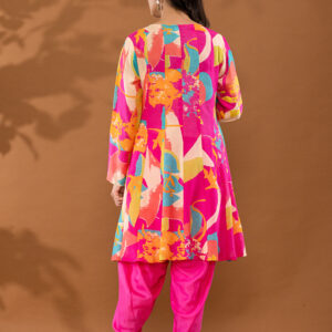 Pink Patiala Coord Set - Image 7