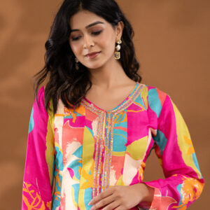 Pink Patiala Coord Set - Image 5