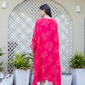 Rose Radiance Kaftan Set - Image 8