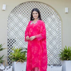 Rose Radiance Kaftan Set - Image 7