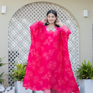 Rose Radiance Kaftan Set - Image 4