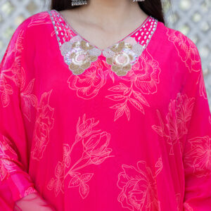Rose Radiance Kaftan Set - Image 2
