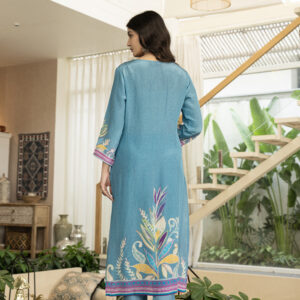 Serene Breeze Sky Blue Coord Set - Image 7