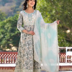Meadow Bloom Anarkali Set