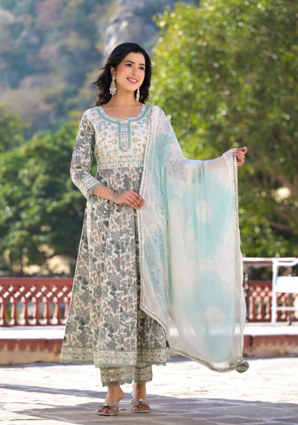 Meadow Bloom Anarkali Set