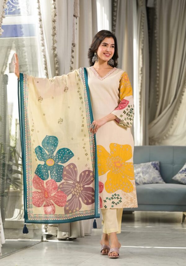 Blossom Breeze Cotton Suit Set