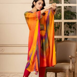 Sunset Glow Kaftan Set - Image 3