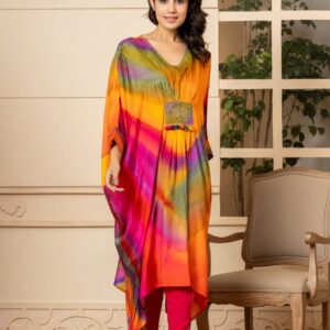 Sunset Glow Kaftan Set - Image 6