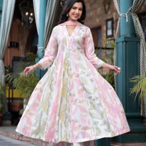 Blush Breeze Anarkali Set - Image 5