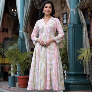 Blush Breeze Anarkali Set - Image 2