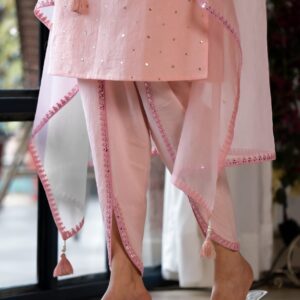 Blush Glow Kurta Set - Image 3