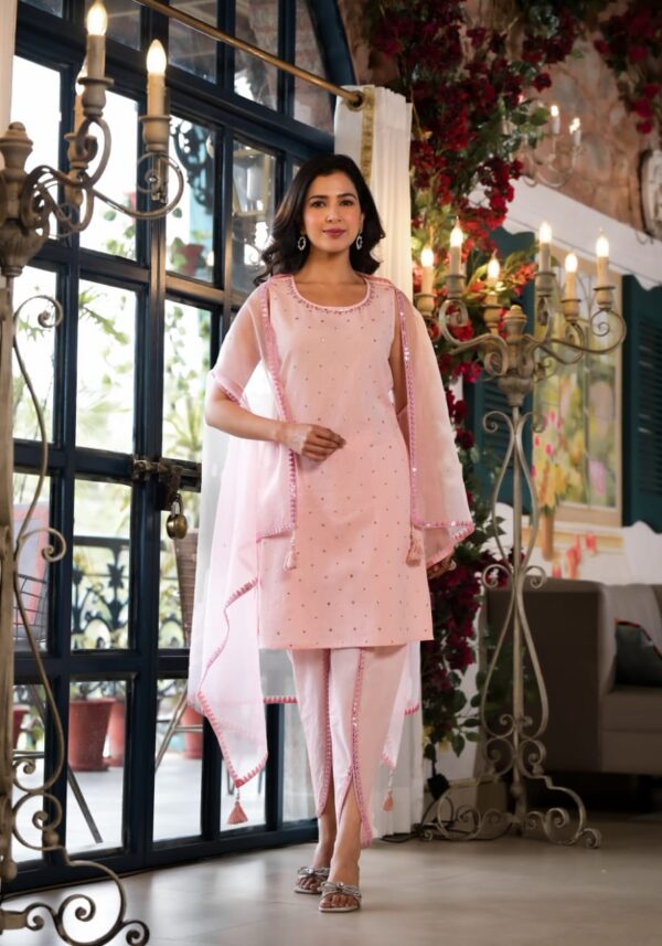 Blush Glow Kurta Set