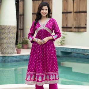 Rani Pink Ethnic Charm Set - Image 5