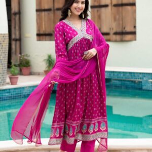 Rani Pink Ethnic Charm Set - Image 3