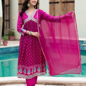 Rani Pink Ethnic Charm Set