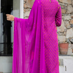 Royal Radiance Embroidered Anarkali Set - Image 5
