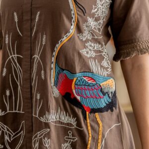 Earthy Elegance Handcrafted Coord Set - Image 2